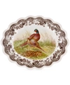 Spode Woodland Pheasant Oval Fluted Dish