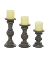 ROSEMARY LANE COUNTRY COTTAGE CANDLE HOLDER, SET OF 3