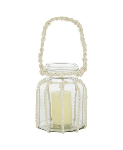 Rosemary Lane Coastal Lantern In White