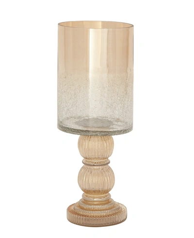 Rosemary Lane Traditional Candle Holder In Gold-tone