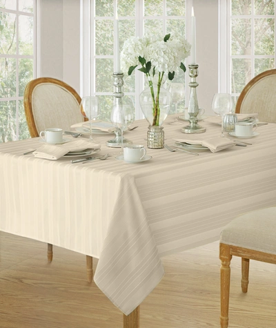 ELRENE DENLEY STRIPE TABLECLOTH, 60"X 84"