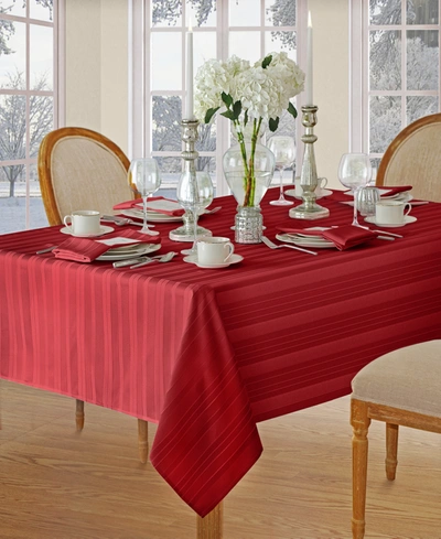 ELRENE DENLEY STRIPE TABLECLOTH, 52" X 52"