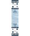 Laural Home Happy Hanukkah Table Runner, 72" X 13" In Open Blue