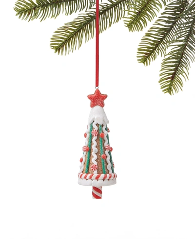 Holiday Lane Christmas Cheer Dough Peppermint Tree Ornament, Created For Macy's