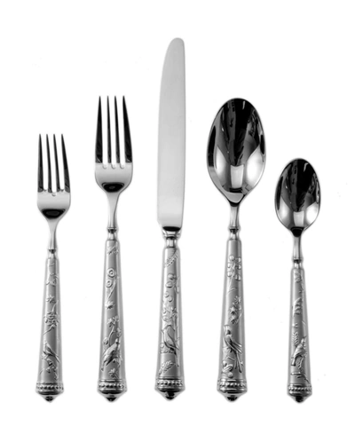 Ricci Argentieri Ricci 18/10 Bird Of Paradise 5 Piece Place Setting In Silver