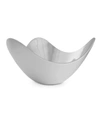 Nambe Grande Wave Bowl In Silver-tone