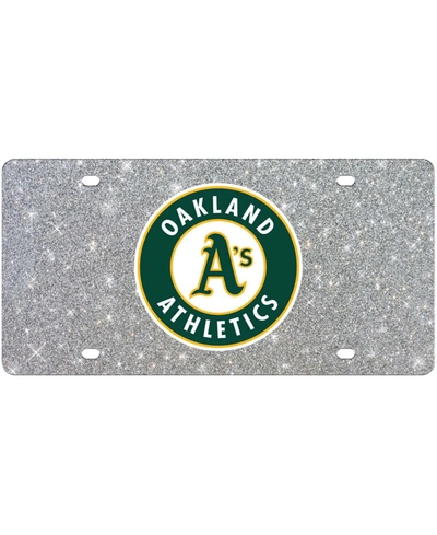 Wincraft Multi Oakland Athletics Acrylic Glitter License Plate