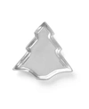 Nambe Christmas Tree Dish In Silver-tone