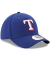 New Era Men's Royal Texas Rangers Trucker 9forty Adjustable Snapback Hat In Royal