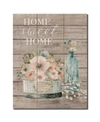 COURTSIDE MARKET HOME SWEET HOME 10.5X14 BOARD ART