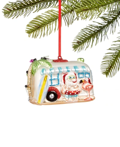 Holiday Lane Florida Seaside Tour Bus Ornament, Created For Macy's