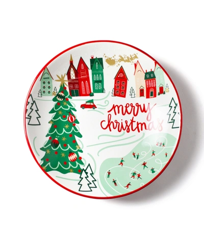 Coton Colors Christmas In The Village Town Small Pasta Bowl In Multi