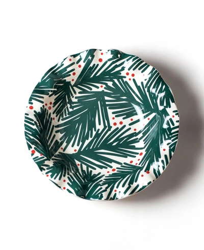 Coton Colors Balsam And Berry Ruffle Best Bowl In Green