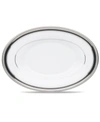Noritake Dinnerware, Austin Platinum Butter Tray