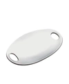 Nambe Pebble Handled Tray In Metal
