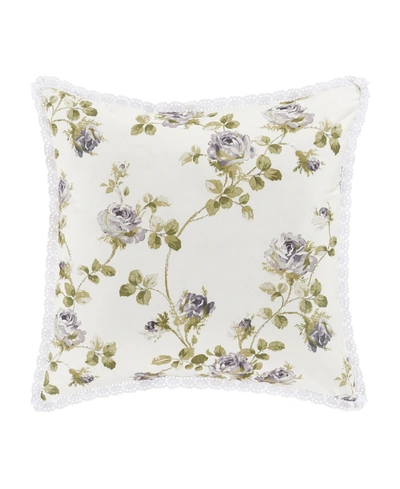 Royal Court Rosemary Decorative Pillow, 16" X 16" In Lilac