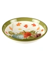 CERTIFIED INTERNATIONAL AUTUMN HARVEST SERVING BOWL, 13" X 3"