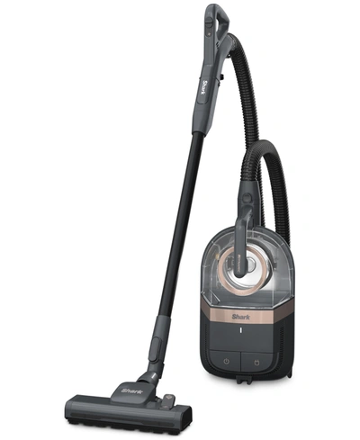 Shark Cv101 Bagless Corded Canister Vacuum, Created For Macy's In Granite Gray/silver