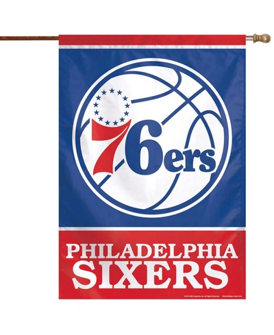 Wincraft Multi Philadelphia 76ers 28" X 40" Primary Logo Single-sided Vertical Banner