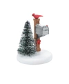 Department Five Cardinal Christmas Mailbox In Multi