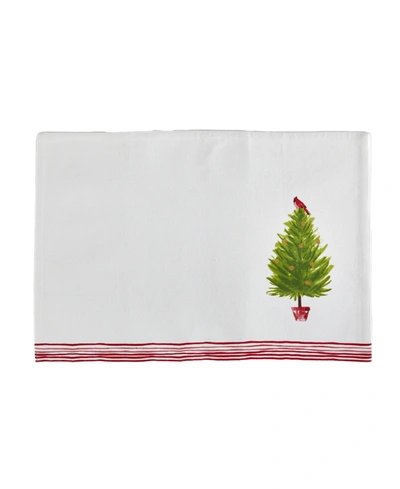 Tableau Holiday Tree Placemat Set, 4 Piece In Multi
