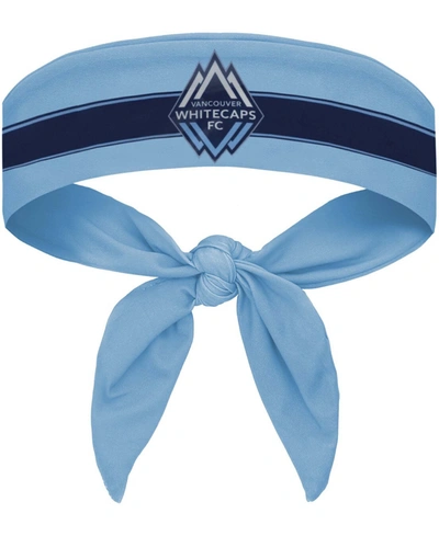 Vertical Athletics Light Blue Vancouver Whitecaps Fc Tie-back Headband