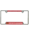 Wincraft Multi Chicago Blackhawks Metal License Plate Frame In Multi