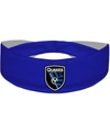 VERTICAL ATHLETICS BLUE SAN JOSE EARTHQUAKES PRIMARY LOGO COOLING HEADBAND