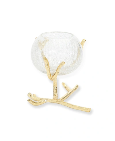Classic Touch 9.5" Branch Centerpiece In Gold-tone