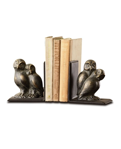 Spi Home Owl Bookends In Bronze