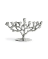Michael Aram Tree Of Life Small Menorah In Silver- Tone