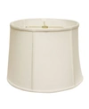 Macy's Cloth Wire Slant Retro Drum Softback Lampshade With Washer Fitter Collection In White