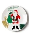 Coton Colors Christmas In The Village Rooftop Salad Plate In Multi