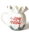COTON COLORS BALSAM AND BERRY RUFFLE PITCHER