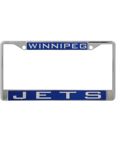 Wincraft Multi Winnipeg Jets Laser Inlaid Metal License Plate Frame