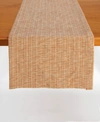 Tableau Melange-canyon Table Runner, 72" X 14" In Medium Orange