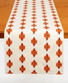 Tableau Mesa Table Runner, 72" X 14" In Medium Orange