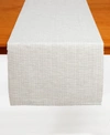 Tableau Dash-sterling Table Runner, 72" X 14" In Light Gray