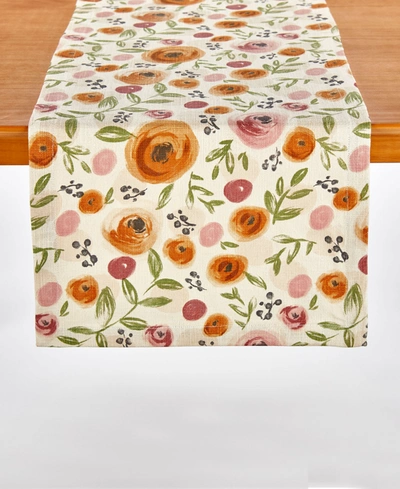 Tableau Elaina Printed Table Runner, 72" X 14" In Multi