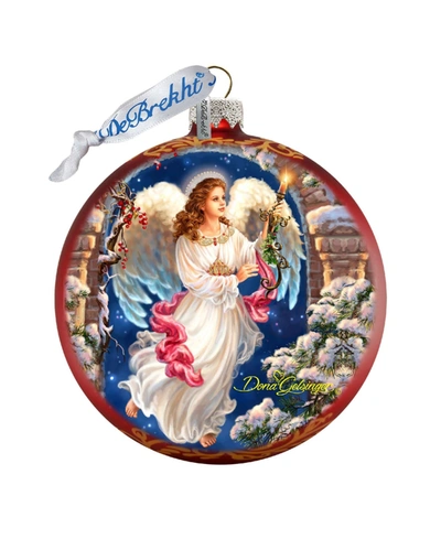 G.debrekht Angel In The Arch Glass Ornament Limited Edition In Multi