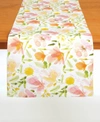 TABLEAU FLORAL DELIGHT TABLE RUNNER, 72" X 14"