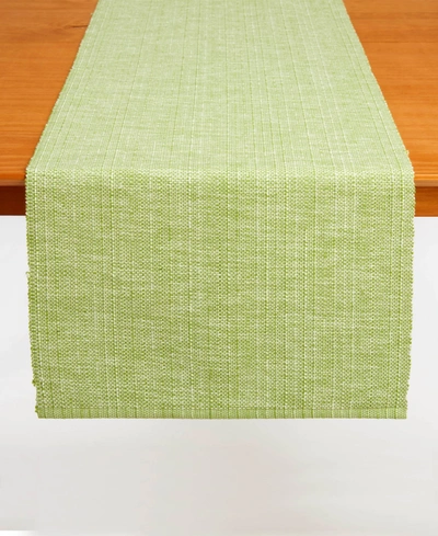 Tableau Dash Table Runner, 72" X 14" In Green