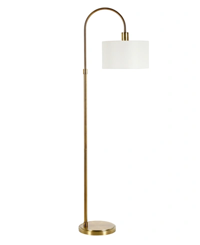 Hudson & Canal Veronica Arc Floor Lamp In Brass