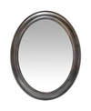 Infinity Instruments Oval Wall Mirror In Silver