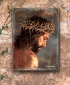 Designocracy Solemn Night Jesus Wooden Wall Or Freestanding Decor, 8" X 6" In Multi Color