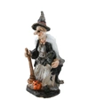 National Tree Company 18" Witch Halloween Table Decor In Black