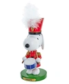 Kurt Adler Snoopy The Drummer Nutcracker In Multi