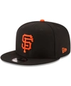 New Era San Francisco Giants Game Authentic Collection On-field 59fifty Fitted Cap In Black