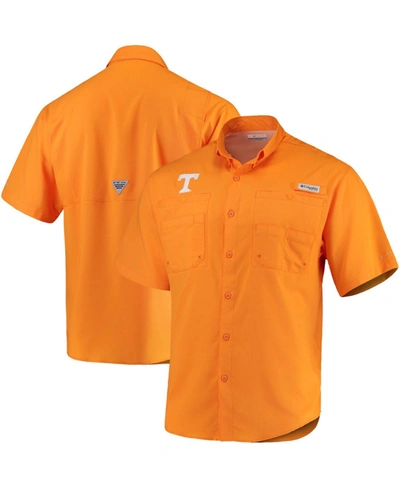 Columbia Men's Tennessee Volunteers Pfg Tamiami Shirt In Tennessee Orange