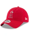 New Era Los Angeles Angels Game Replica Core Classic 9twenty Adjustable Cap In Red